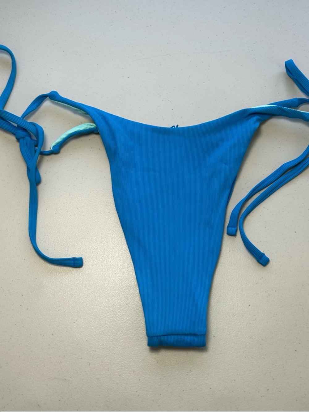 Berlook Blue Bikini Bottom Large Reversible New - Picture 6 of 10